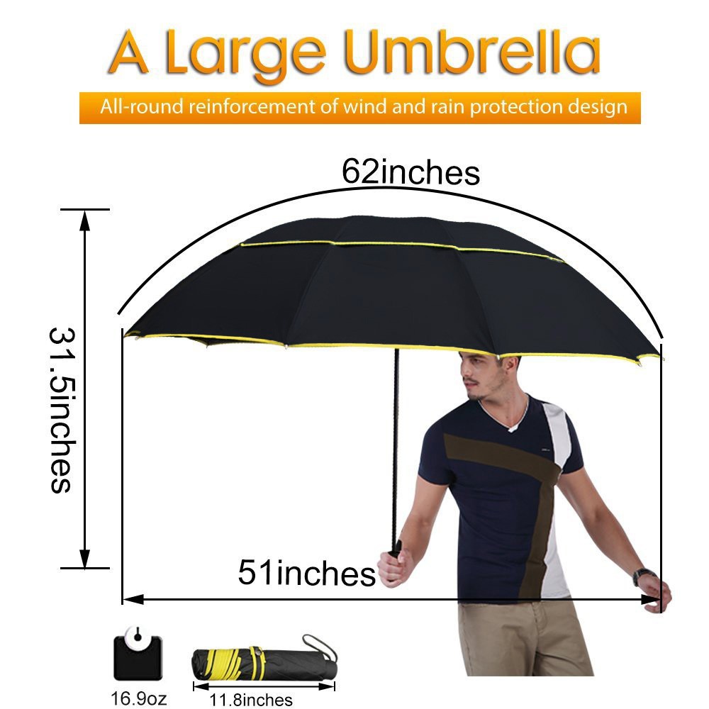 best large umbrella for rain