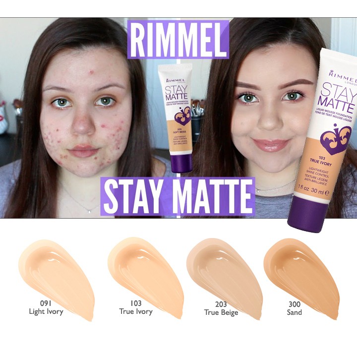 foundation stay matte