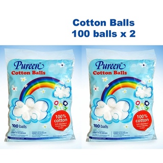 Premier Cotton Ball 100 Balls Shopee Malaysia