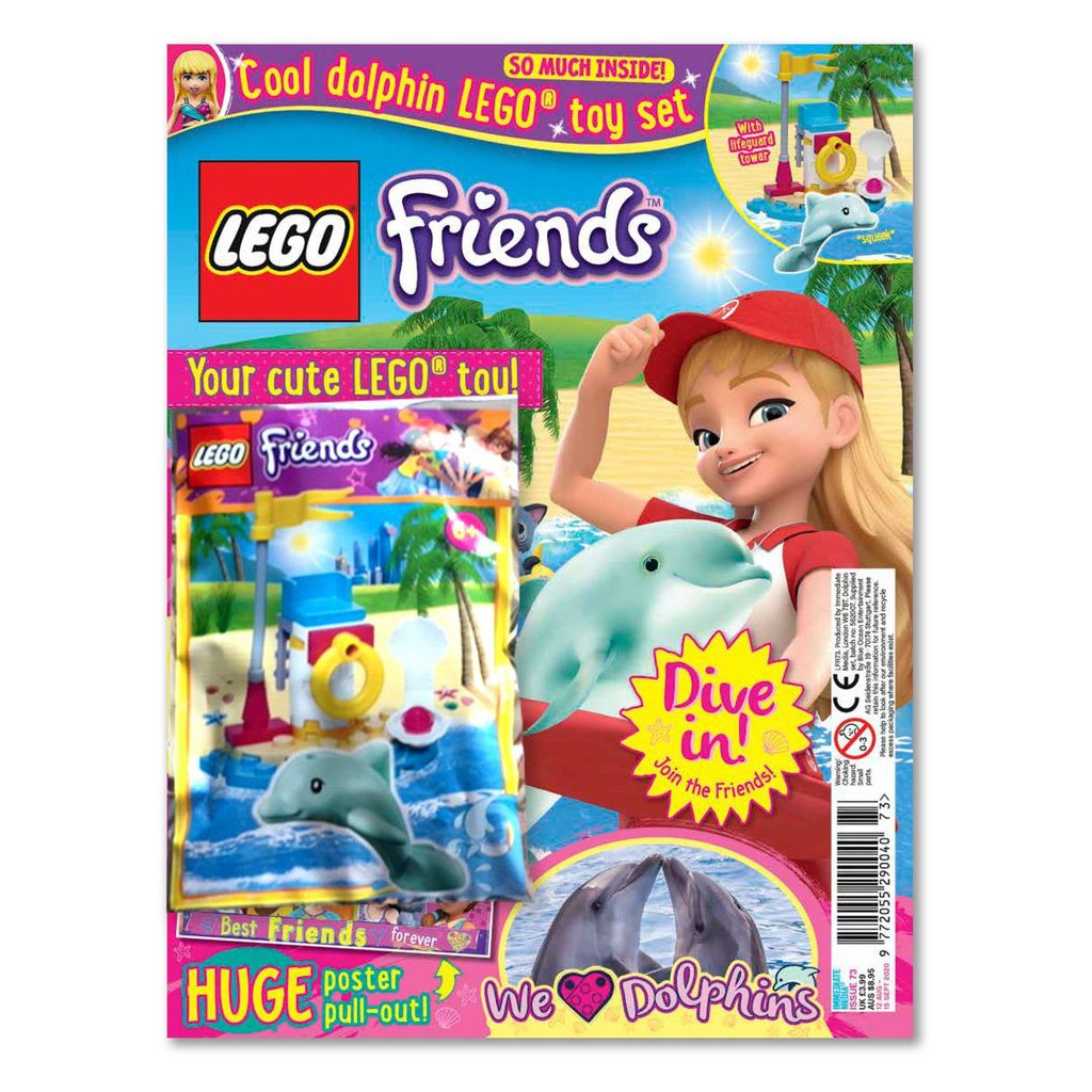 LEGO Friends Magazine Issue 33 bear toy