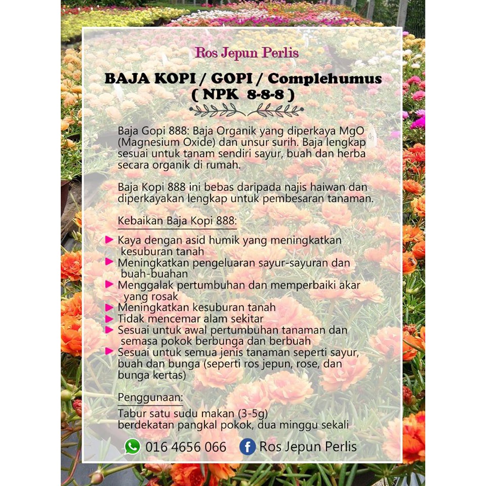 Baja Kopi Baja Organik Baja Subur Shopee Malaysia