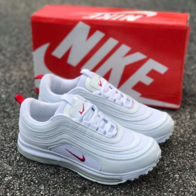 nike 97 white red blue