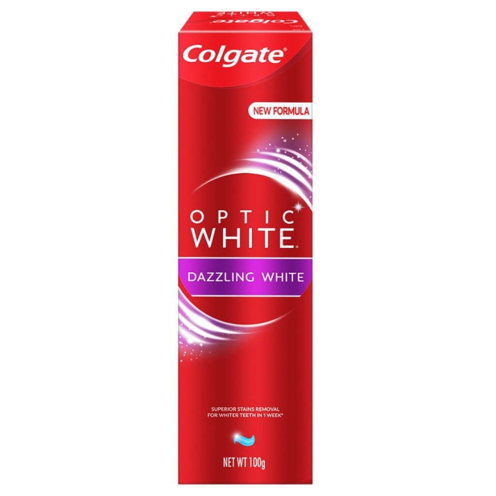 COLGATE Optic White Dazzling Mint Toothpaste 100g | Shopee Malaysia