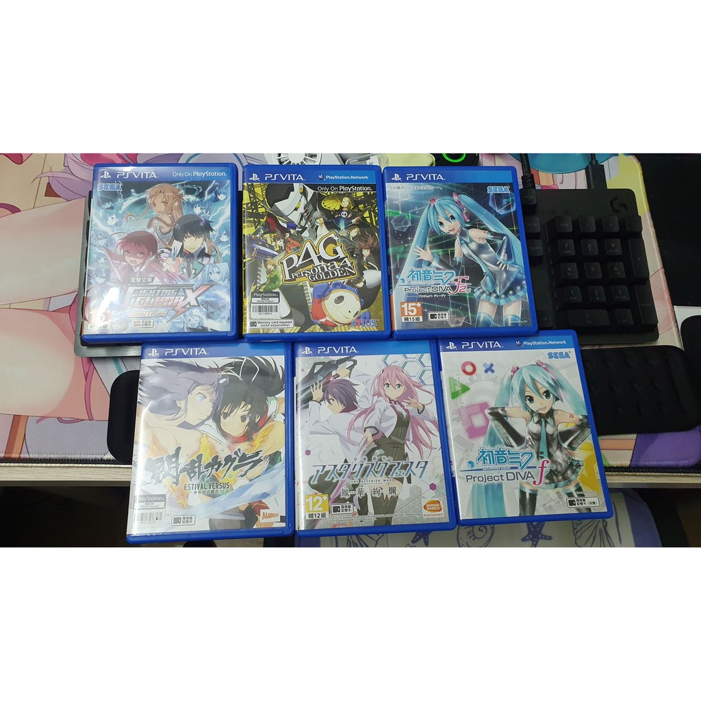Buy Used Play Station Vita Used Game Hatsune Mike Project Diva Gundam Seed Fighting Climax Senran Kagura Asterisk War Seetracker Malaysia