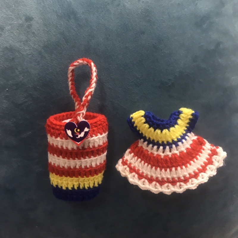 Crocheted Pocketbac Holder Kait Bath & Body Works Hand Antibacterial