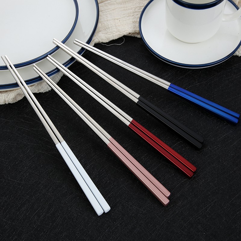 304 stainless steel chopstick set hotel restaurant gift box chopsticks ...