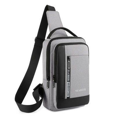 phone bag men crossbody bag Chest Bag Shoulder Anti-theft Bag Sling Bag Chest bag men's bag 2020 new fashion tide brand small backpack canvas large capacity casual shoulder Messeng