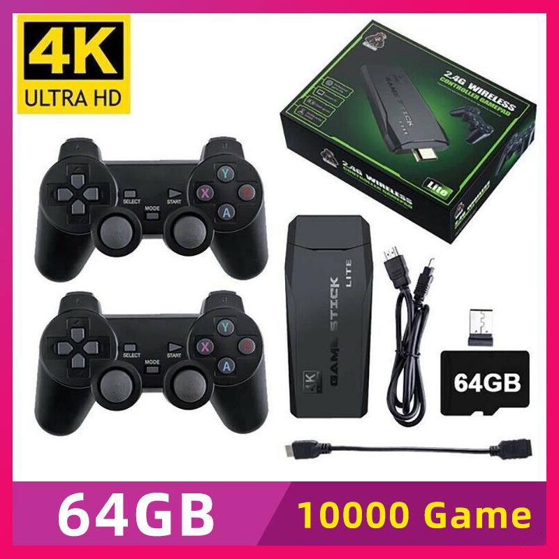 M8 Game Stick console 4K HD Built-in 10000 PS retro games With Game Controller