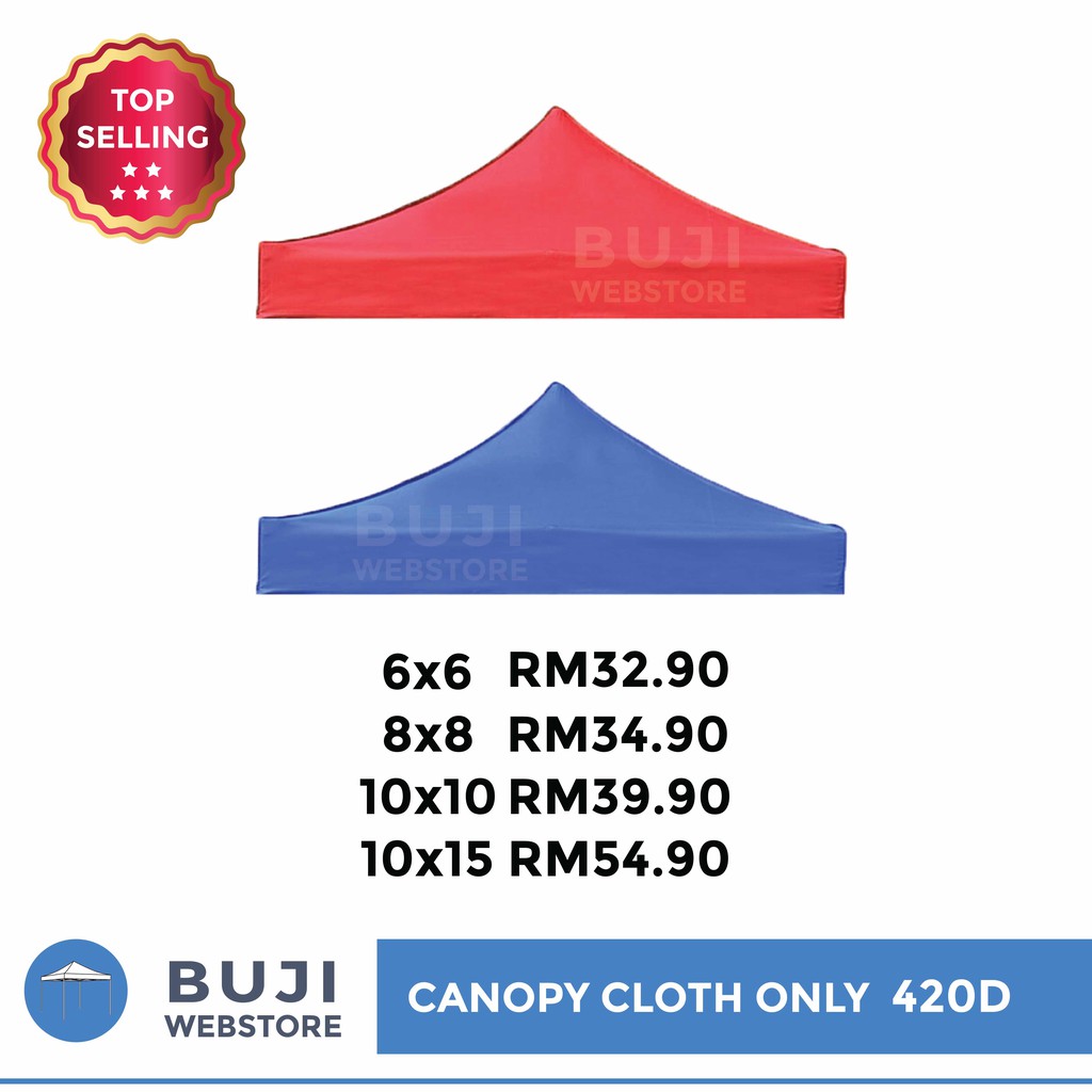 Canopy CLOTH ONLY KAIN Kanopi SAHAJA Economic Oxford Canopy CLOTH ONLY KAIN Kanopi SAHAJA Economic Oxford