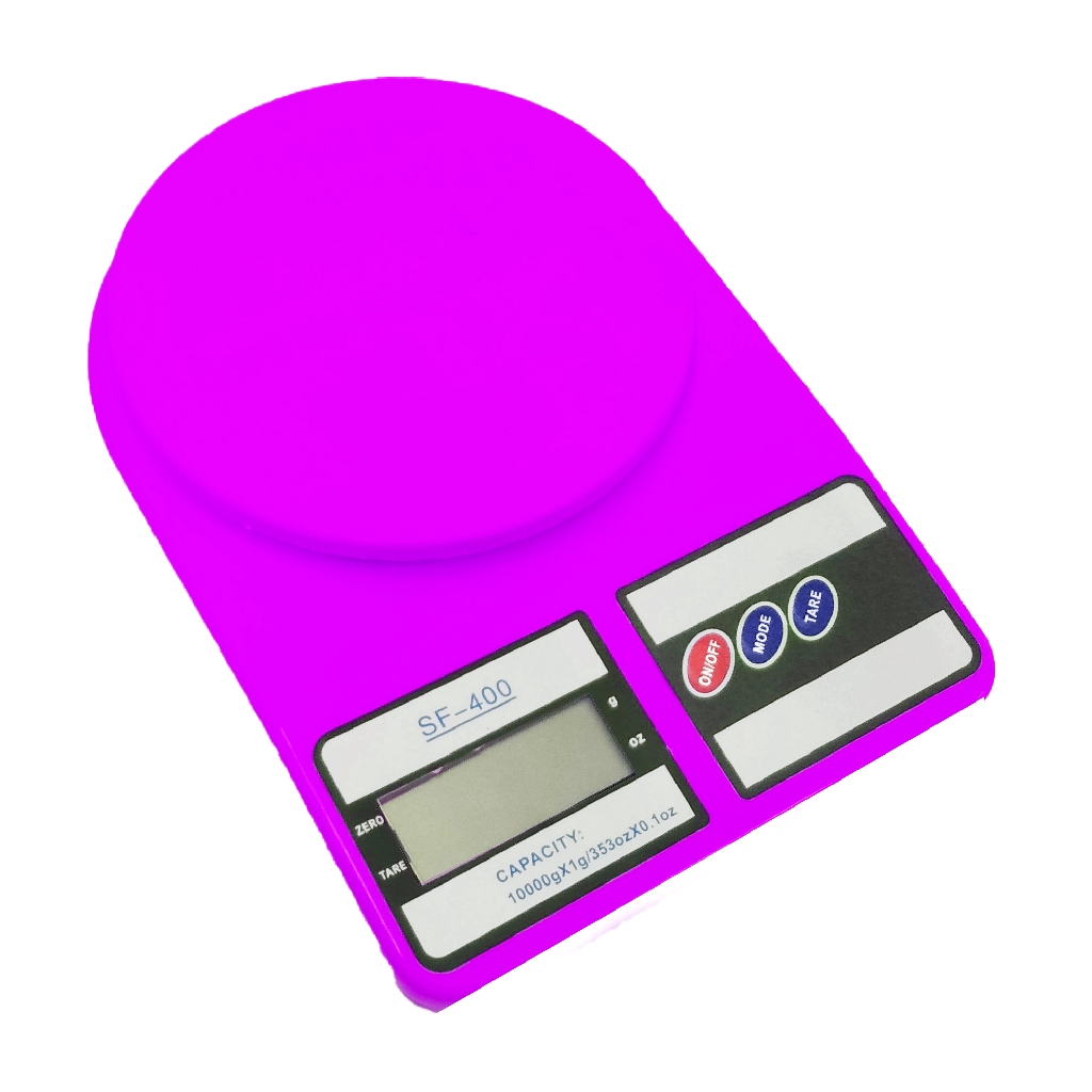 SF-400 Kitchen Weighing Digital Scale With 2pcs AA 7 Colors penimbang
