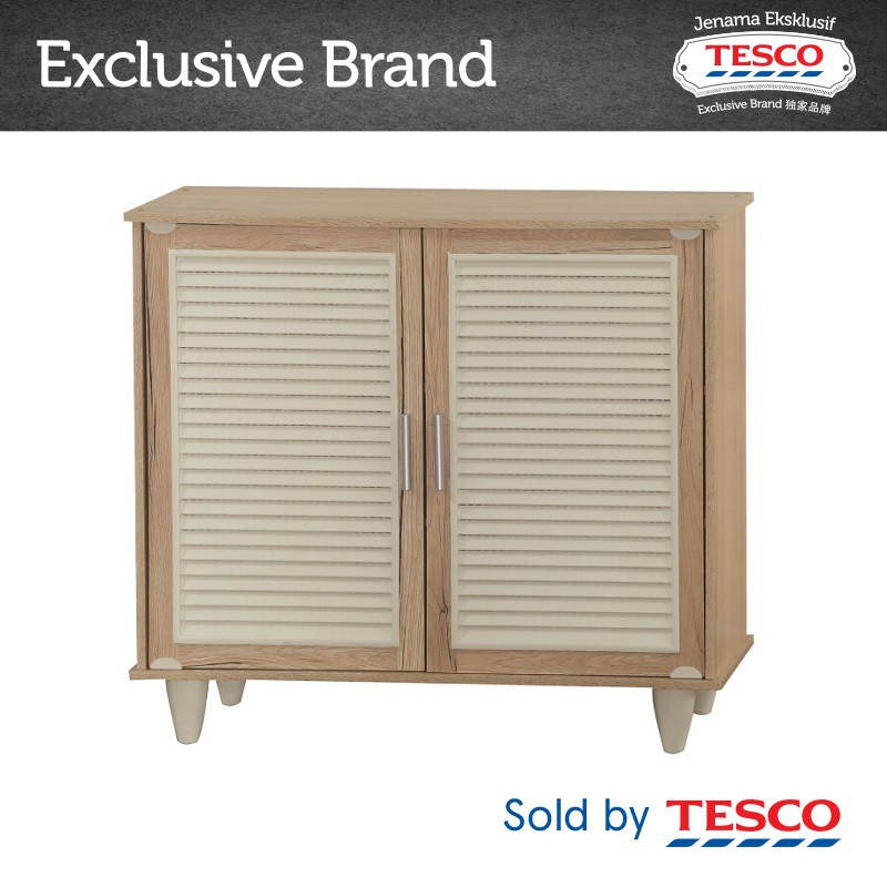Tesco 2 Door Shoe Cabinet Shopee Malaysia