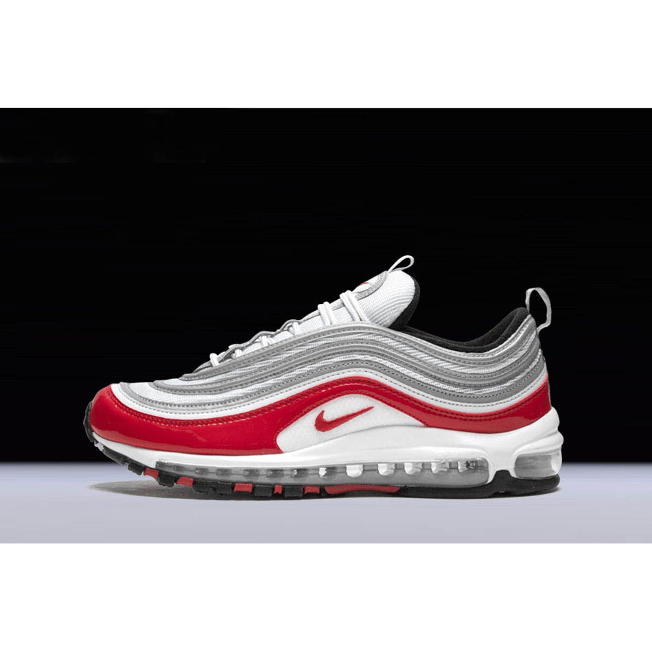 red and white air max 97 womens