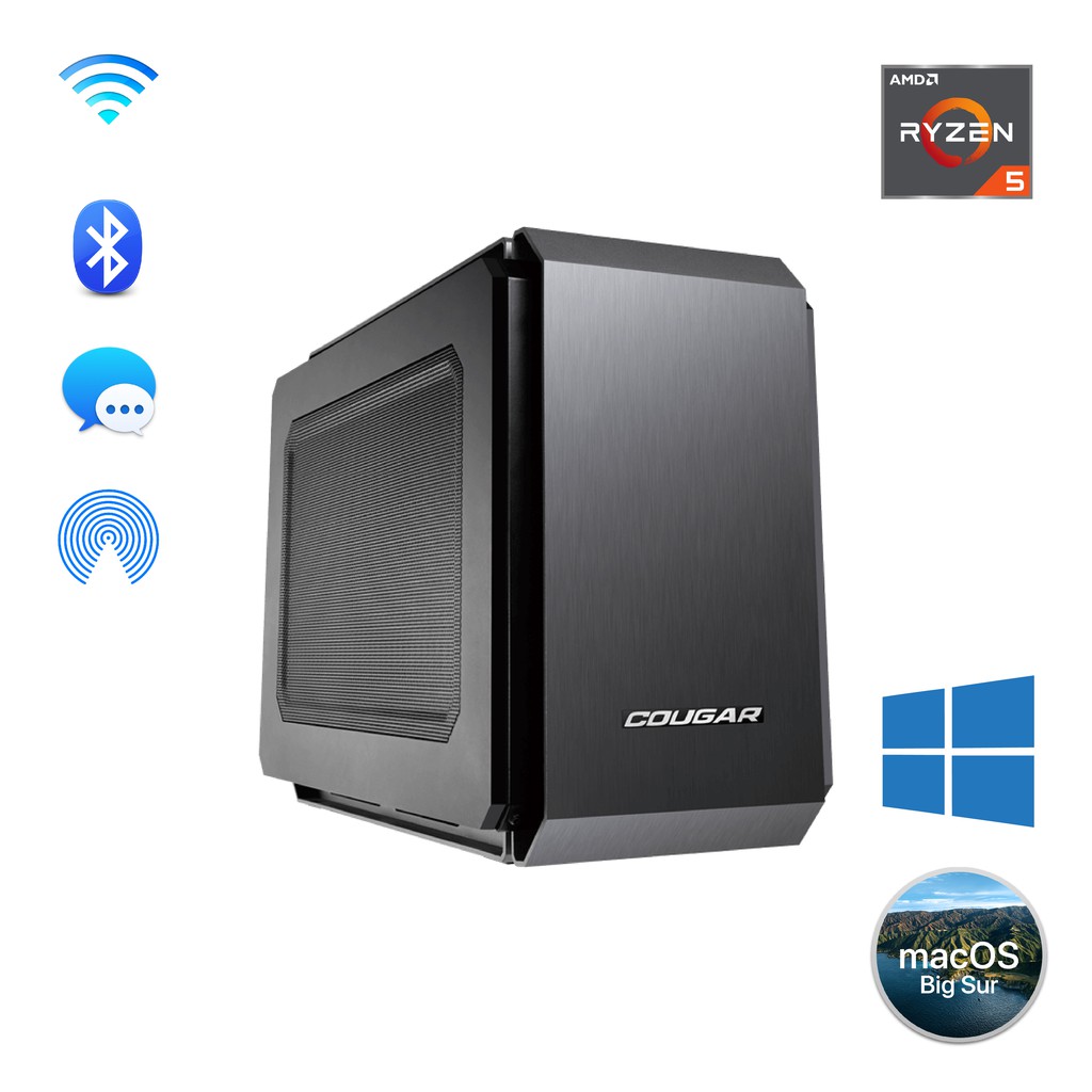Black 6a Mini Amd Ryzen Hackintosh Elegent Budget Itx Mac Pc Shopee Malaysia