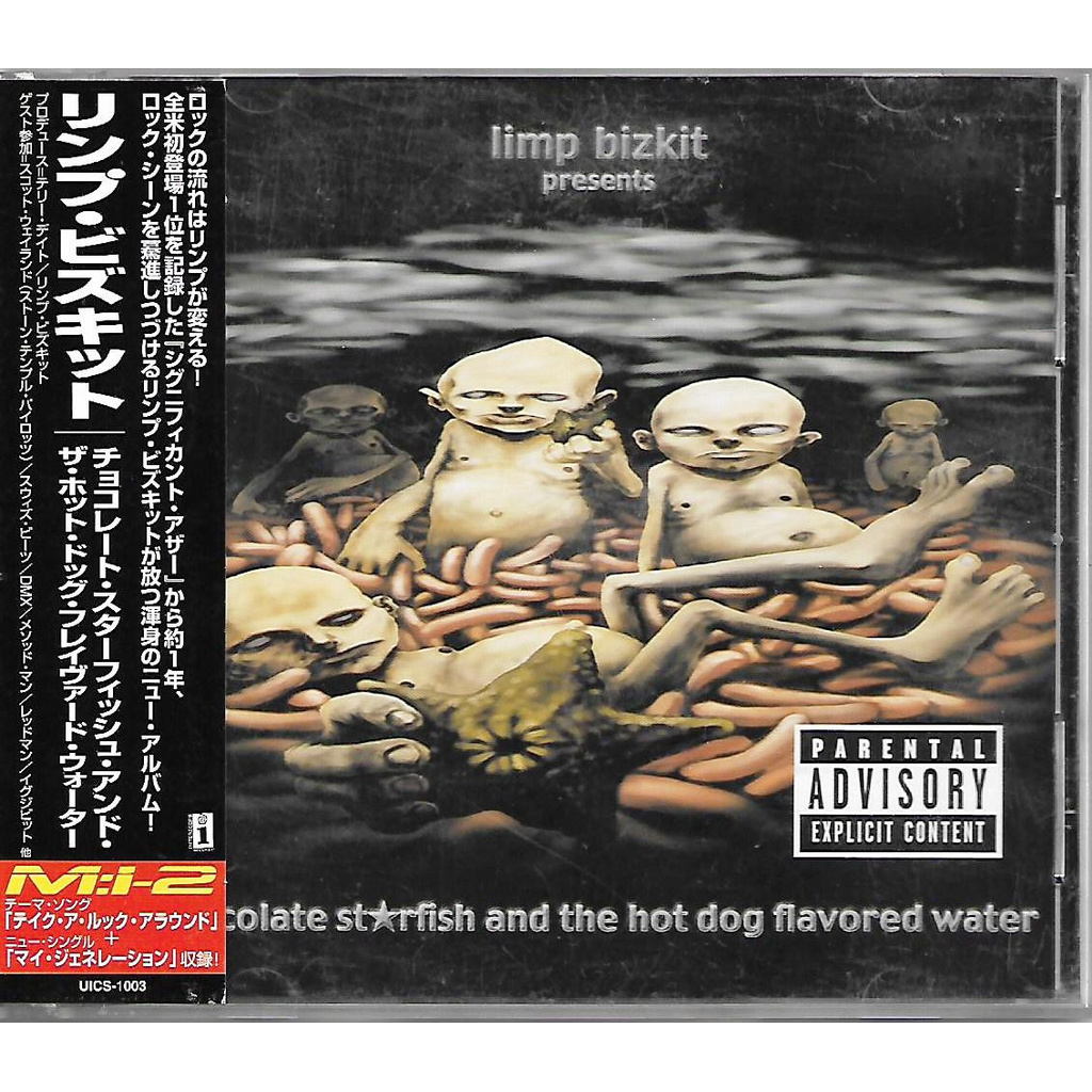 Preloved Limp Bizkit Chocolate Starfish And The Hot Dog Flavored Water Imported Cd Japan Pressed Original Album Shopee Malaysia