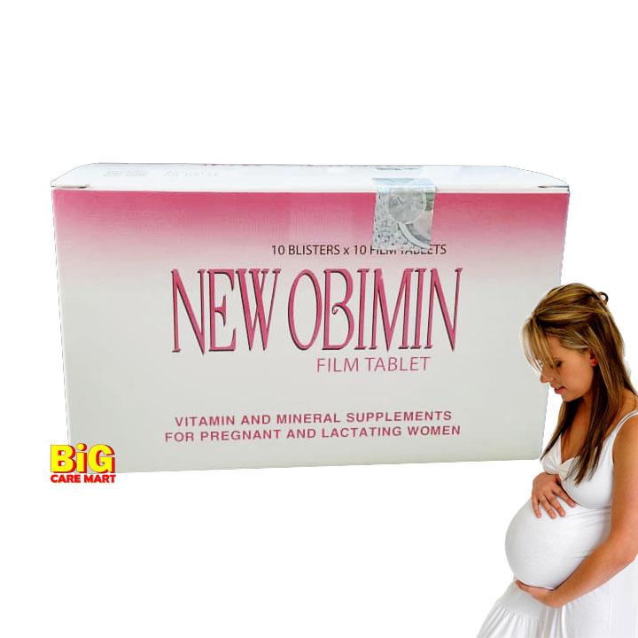 New Obimin Prenatal Vitamins 100s (For Pregnancy & Breastfeeding