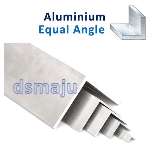 Aluminium Equal Angle Bar 1/ 1/2 2 1/2/ 3/4 L Shape Bar Aluminium Angle