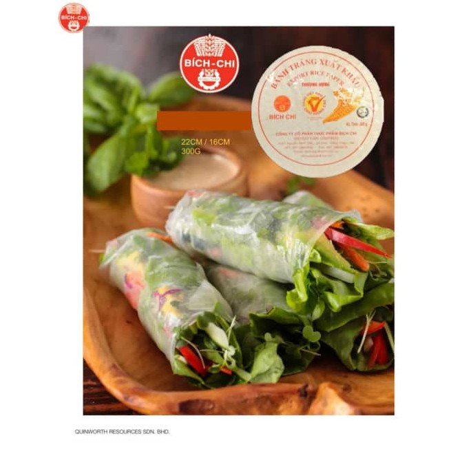 Buy Vietnam Rice Paper L Vietnamese Spring Rolls L Kulit Popiah Vietnam L 22cm 300g Halal Seetracker Malaysia