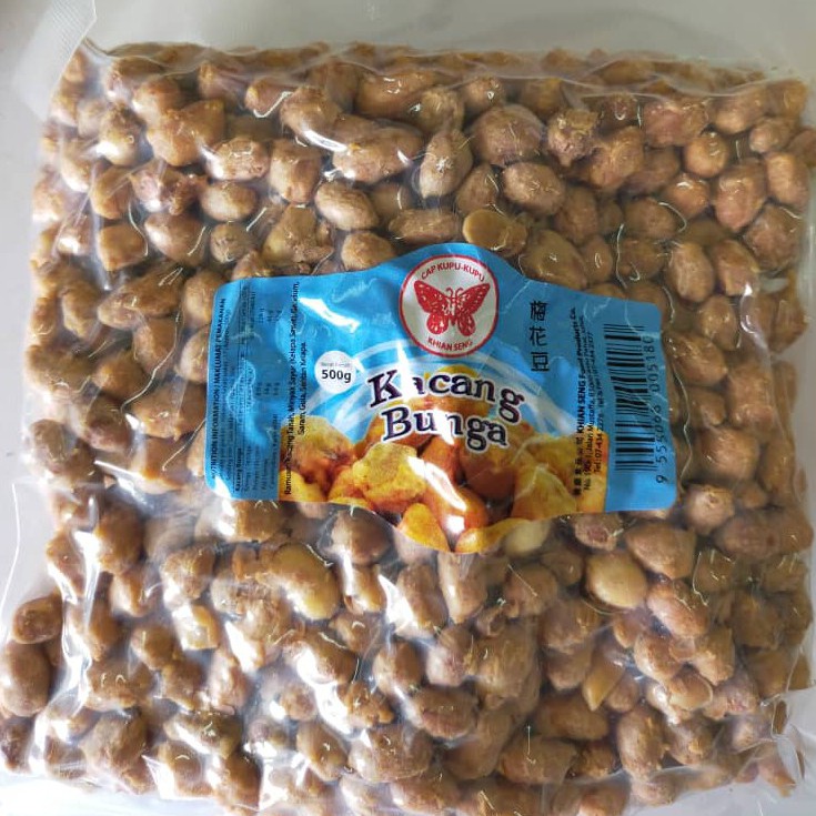  Cap Kupu  Kupu  Kacang Bunga 500GM Peanut Shopee Malaysia