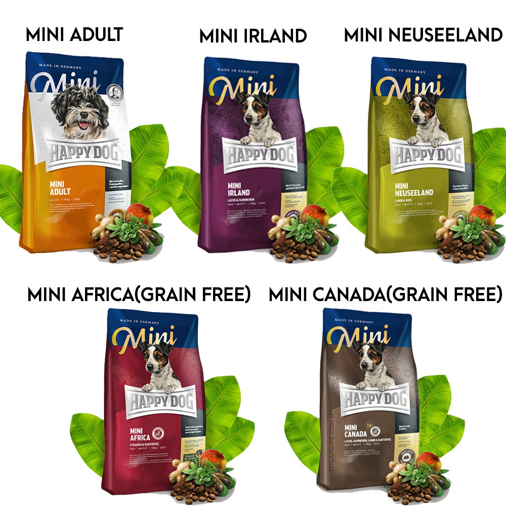 Happy Dog Dog Dry Food Premium Dog Food 4kg For Below Small Dogs 10kg