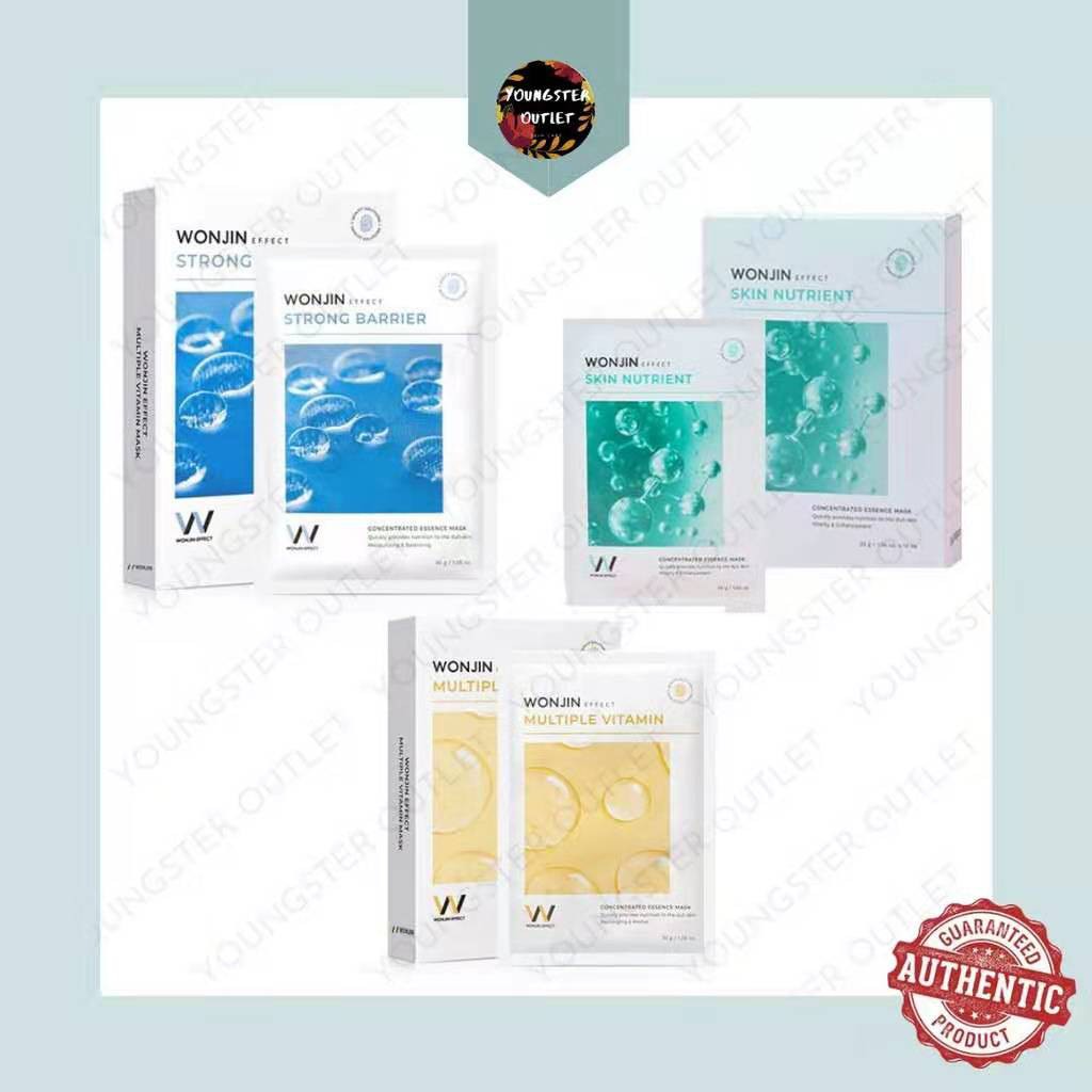 [100% Authentic] Wonjin Effect Concentrated Essence Mask 原辰面膜 (14 ...