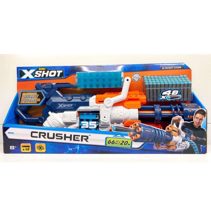 {ORIGINAL} ZURU XSHOT 36382 CRUSHER Shopee Malaysia