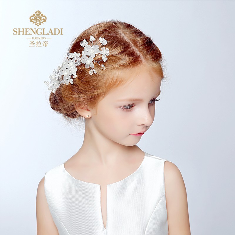 flower girl hair accessories