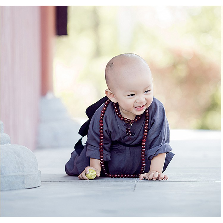 baby monk outfit