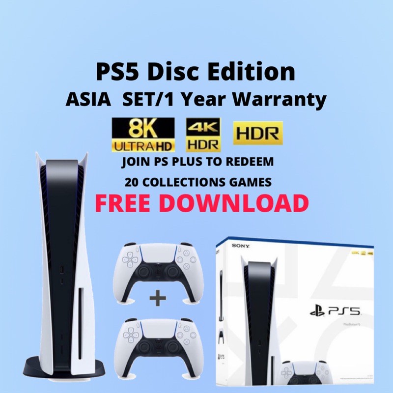 Sony Playstation 5 Ps5 Console Standard Edition Shopee Malaysia 