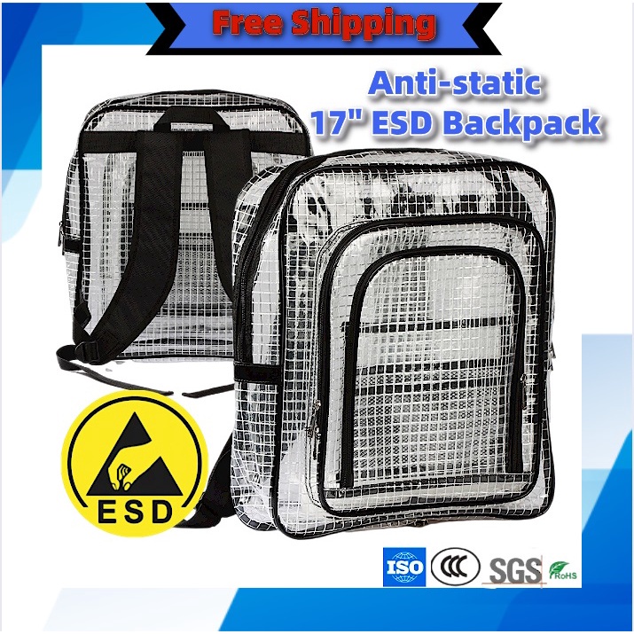 EB901 (Direct Factory) 17inch ESD PVC Dust Free Transparent Cleanroom