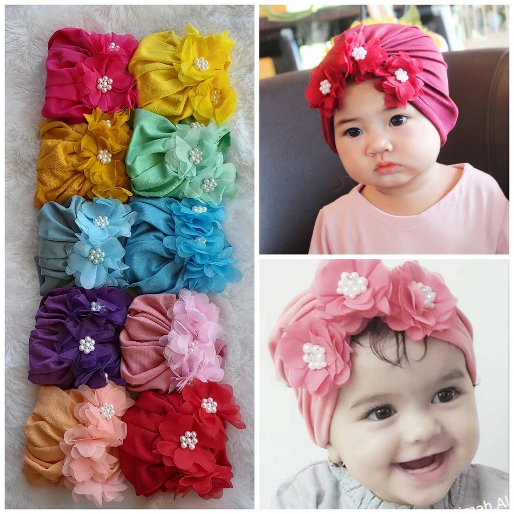 turban baby shopee