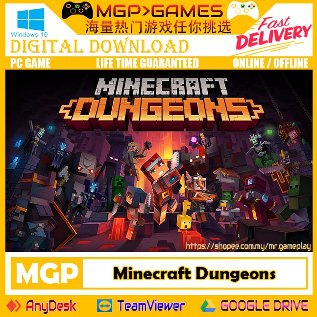 Minecraft Dungeons Prices And Promotions Jul 2021 Shopee Malaysia