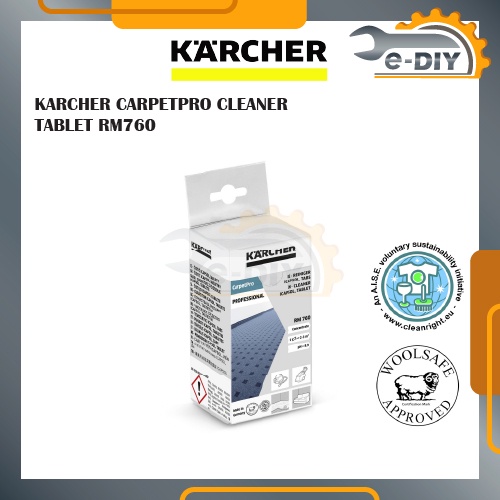 KARCHER CarpetPro Cleaner iCapsol Tablet RM760 Carpet Cleaner Powder