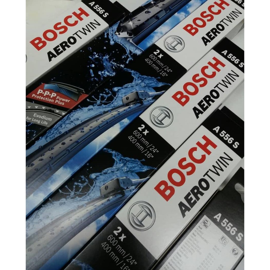 Bosch A556s Polo Audi A1 Volkswagen Wiper Blade Set 24 16