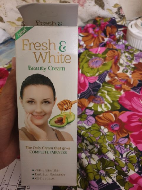 fresh white night cream
