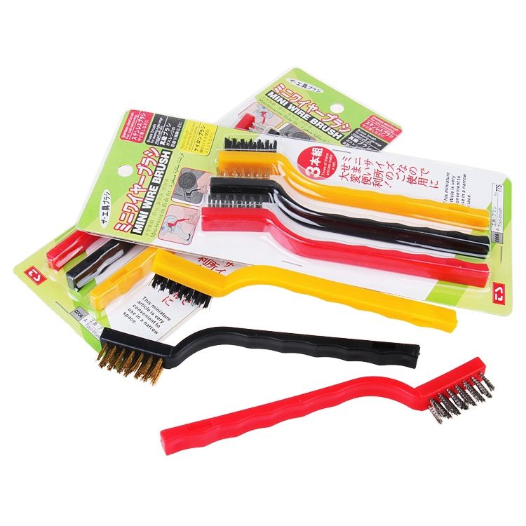 Mini Wire Brush 3pcs Berus Mini Kotoran Degil Kulat Lumut Shopee Malaysia