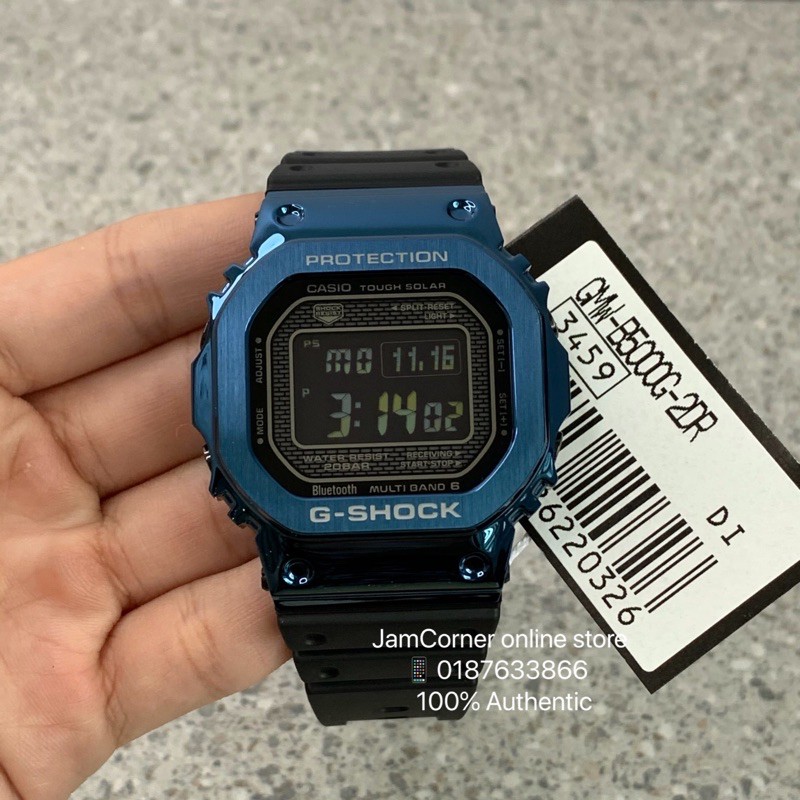 ASIA SET 100% ORIGINAL CASIO G-SHOCK GMW-B5000G-2 Resin Band