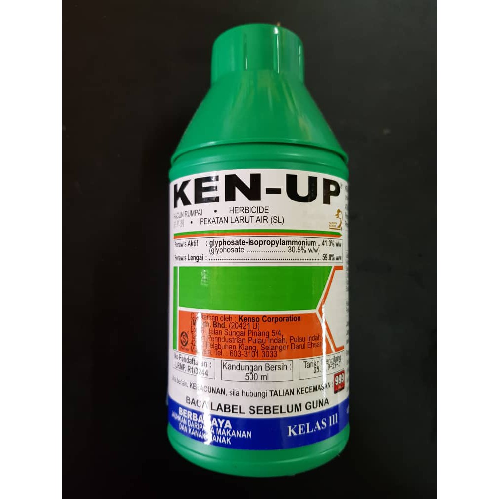 KEN UP HERBICIDE RUMPUT 500ML (41.0%) | Shopee Malaysia