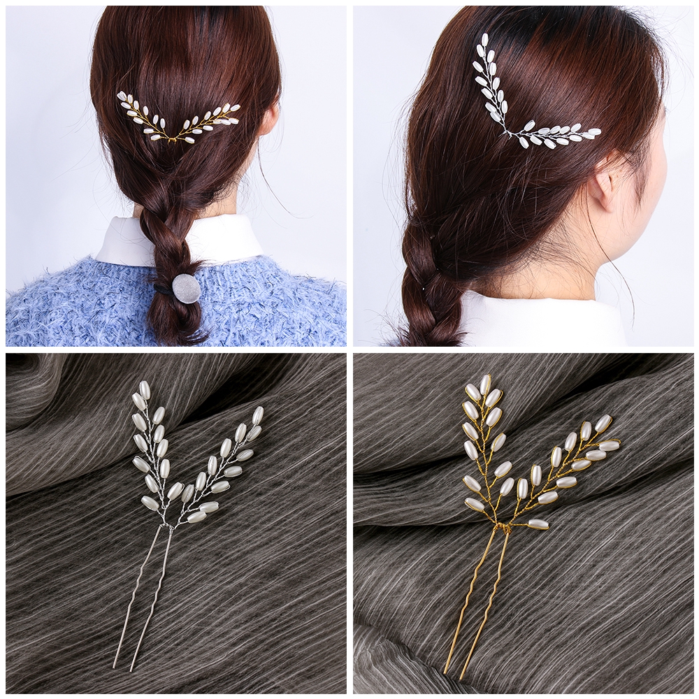 1 3 Pcs Jewelry Prom Handmade Haircomb Hair Ornaments Pearl