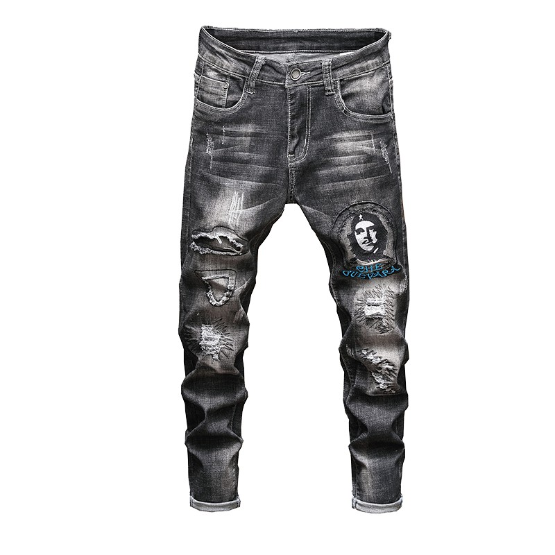 black torn jeans mens