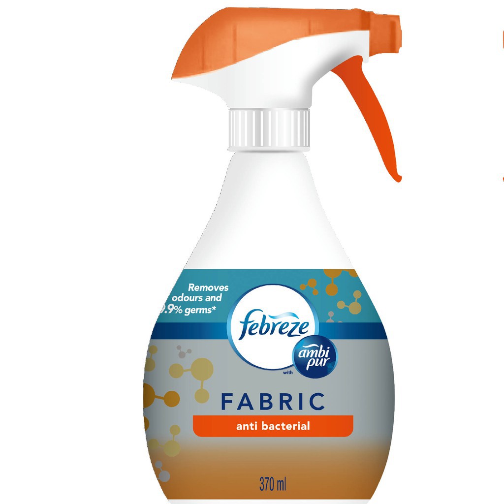 Febreze Anti Bacterial Fabric Refresher with Ambi Pur (370ml) Shopee