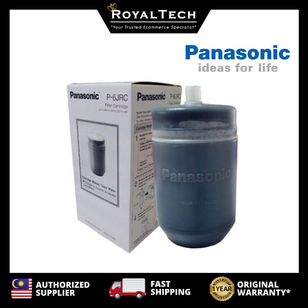 Panasonic P 6jrc Replacement Filter Water Cartridge P 6jrc Zex For Pj 6rf Pj 3rf Tk Cs20 Tk Cs10 Shopee Malaysia