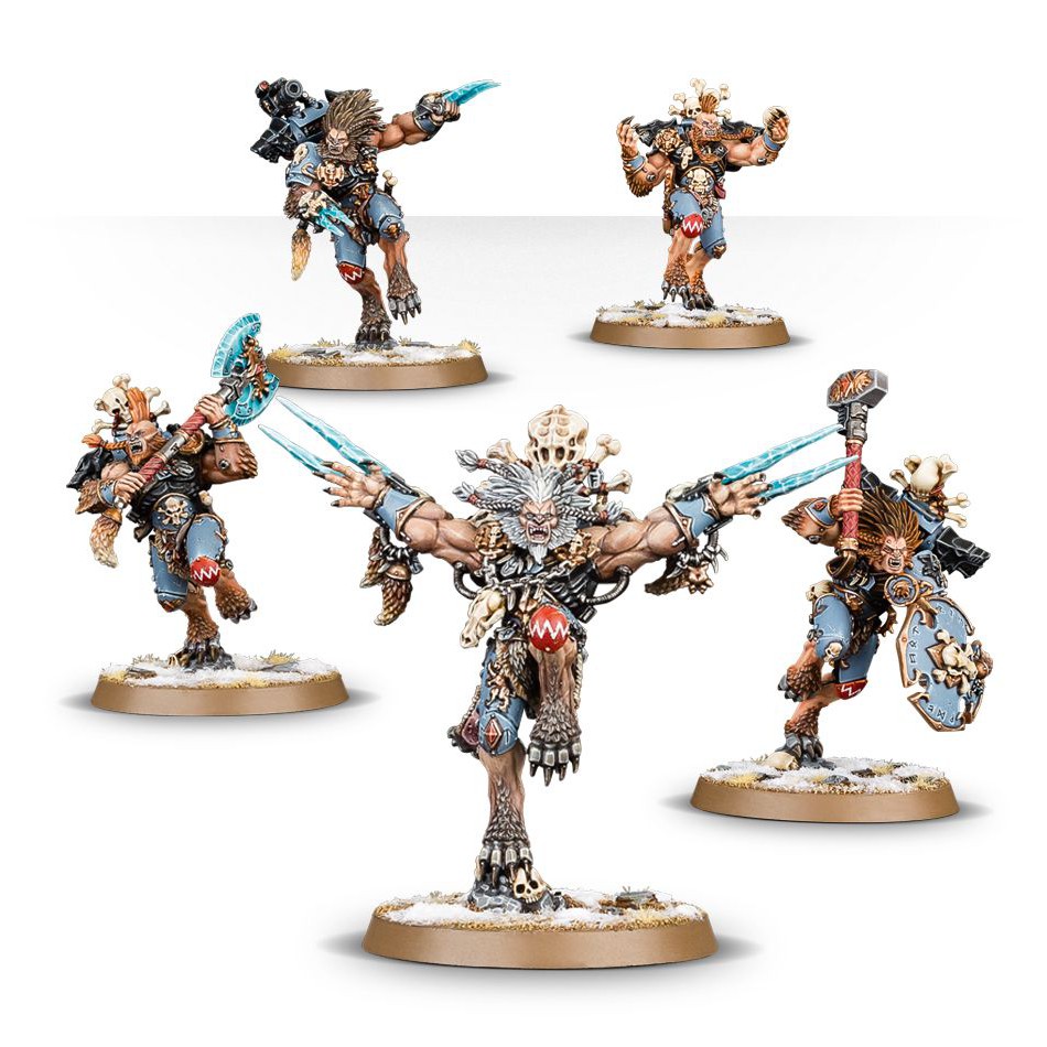 Warhammer 40K Adeptus Astartes Space Wolves Wulfen | Shopee Malaysia