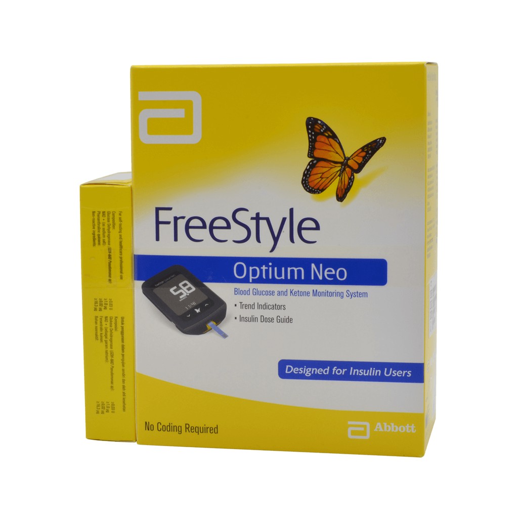 Freestyle Optium Neo Blood Glucose and Ketone Monitoring Meter FOC 25