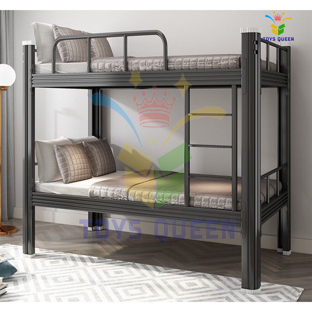 KATIL DOUBLE DECKER BED /KATIL DOUBLE DECKER BESI HIGH QUALITY HEAVY ...