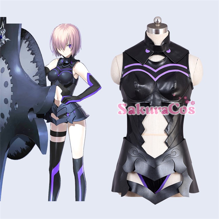 Fate Grand Order M The Shield Girl Initial Fgo Cosplay Costume Shopee Malaysia