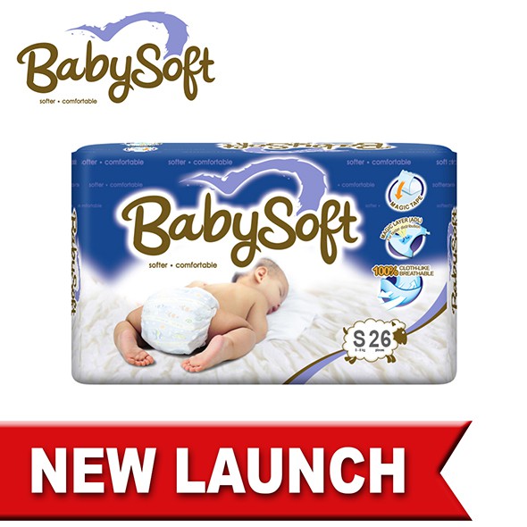Ga op pad bal hoop babysoft baby diapers (S26/M22/L20/XL18) | Shopee Malaysia