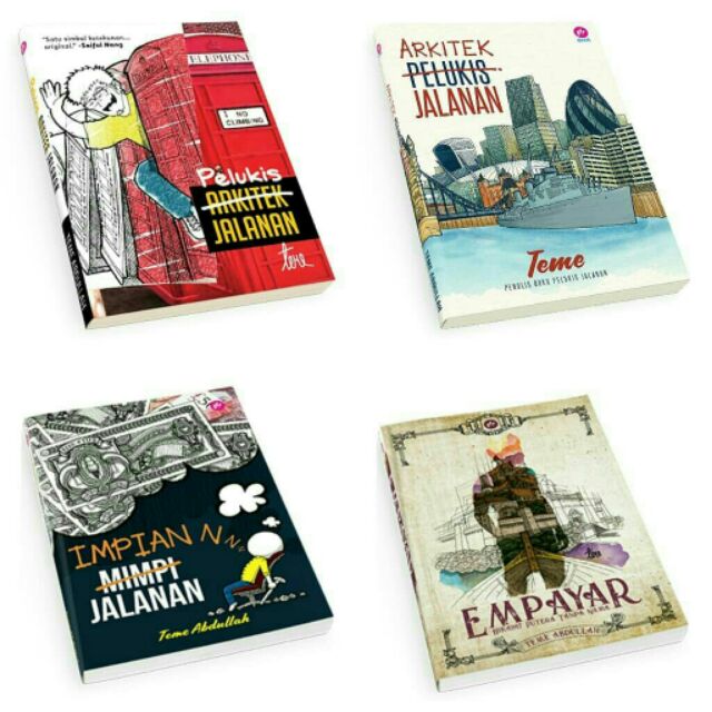 Buku Arkitek Jalanan Teme Abdullah Iman Buku Pelukis Jalanan Shopee Malaysia