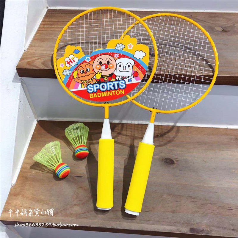 ❦Exported to Japan badminton racket cartoon children educational outdoor  activities, sports leisure parent-child intera | Shopee Malaysia