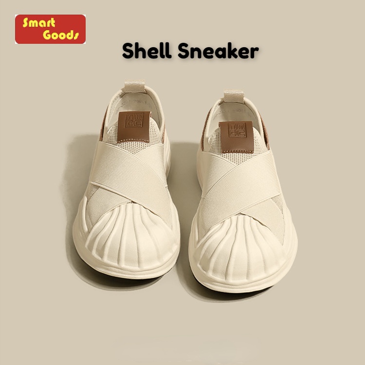 SG Thick Soled Shell Head Canvas Shoes Casual Shoes for Women Student Flat Bottom Shoes Canvas Sneaker