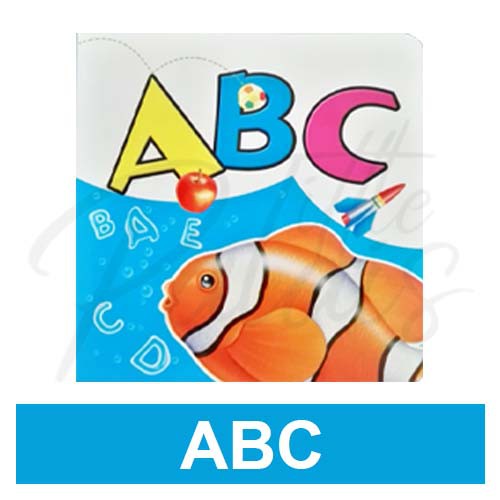 Baby Board Book Full Color 22 Pages Early Learning Mini Boardbook/ Buku Keras Bayi Educational